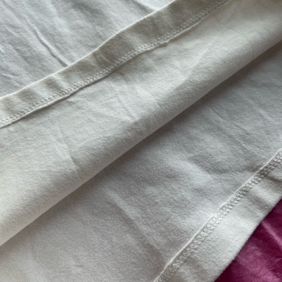 EUC VTG 80s pearl necklace handsewn bodycon ivory dress xs scoop back wedding - Picture 9 of 16